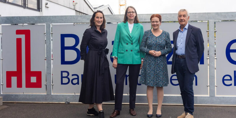 Oberbürgermeisterin Katja Dörner zu Gast bei Blatzheim Bau in Bonn